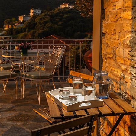 Με Θέα Το Ηλιοβασιλεμα 2 Villa Афисос Екстериор снимка