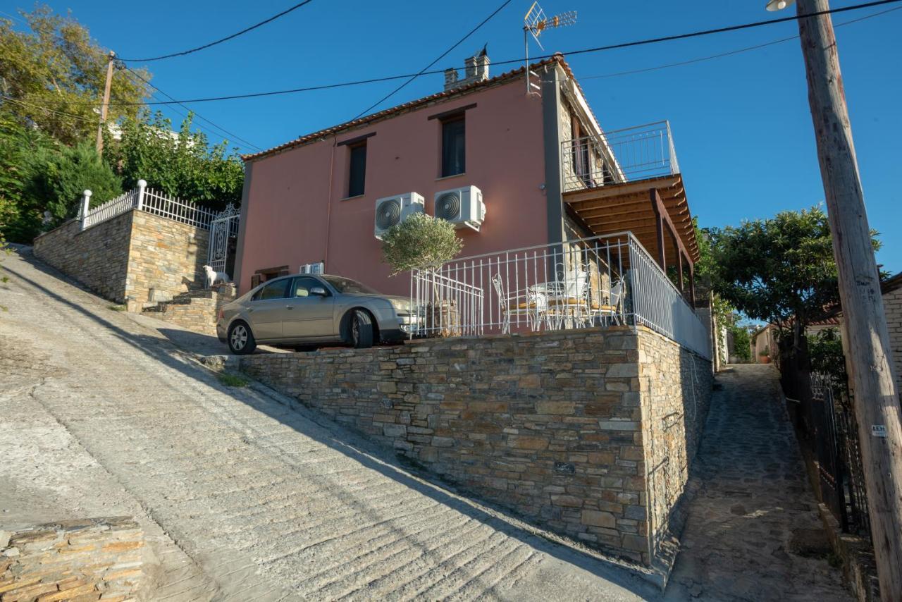 Με Θέα Το Ηλιοβασιλεμα 2 Villa Афисос Екстериор снимка
