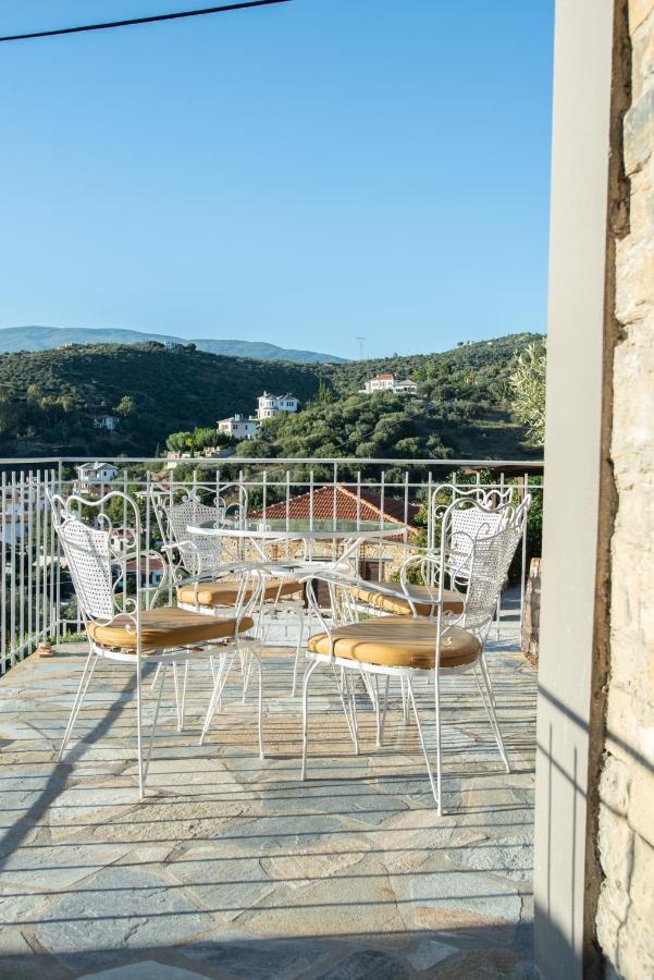 Με Θέα Το Ηλιοβασιλεμα 2 Villa Афисос Екстериор снимка