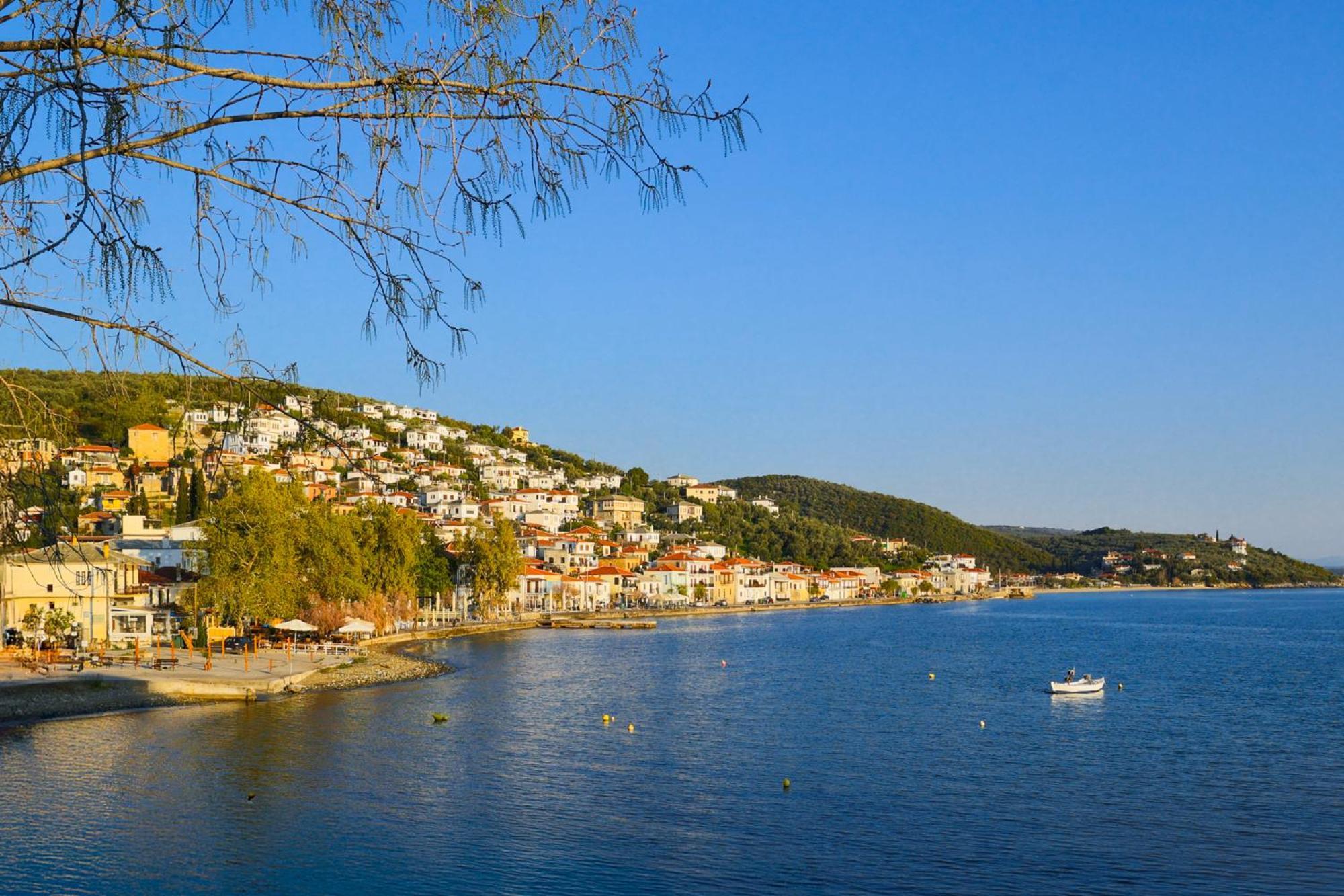 Με Θέα Το Ηλιοβασιλεμα 2 Villa Афисос Екстериор снимка