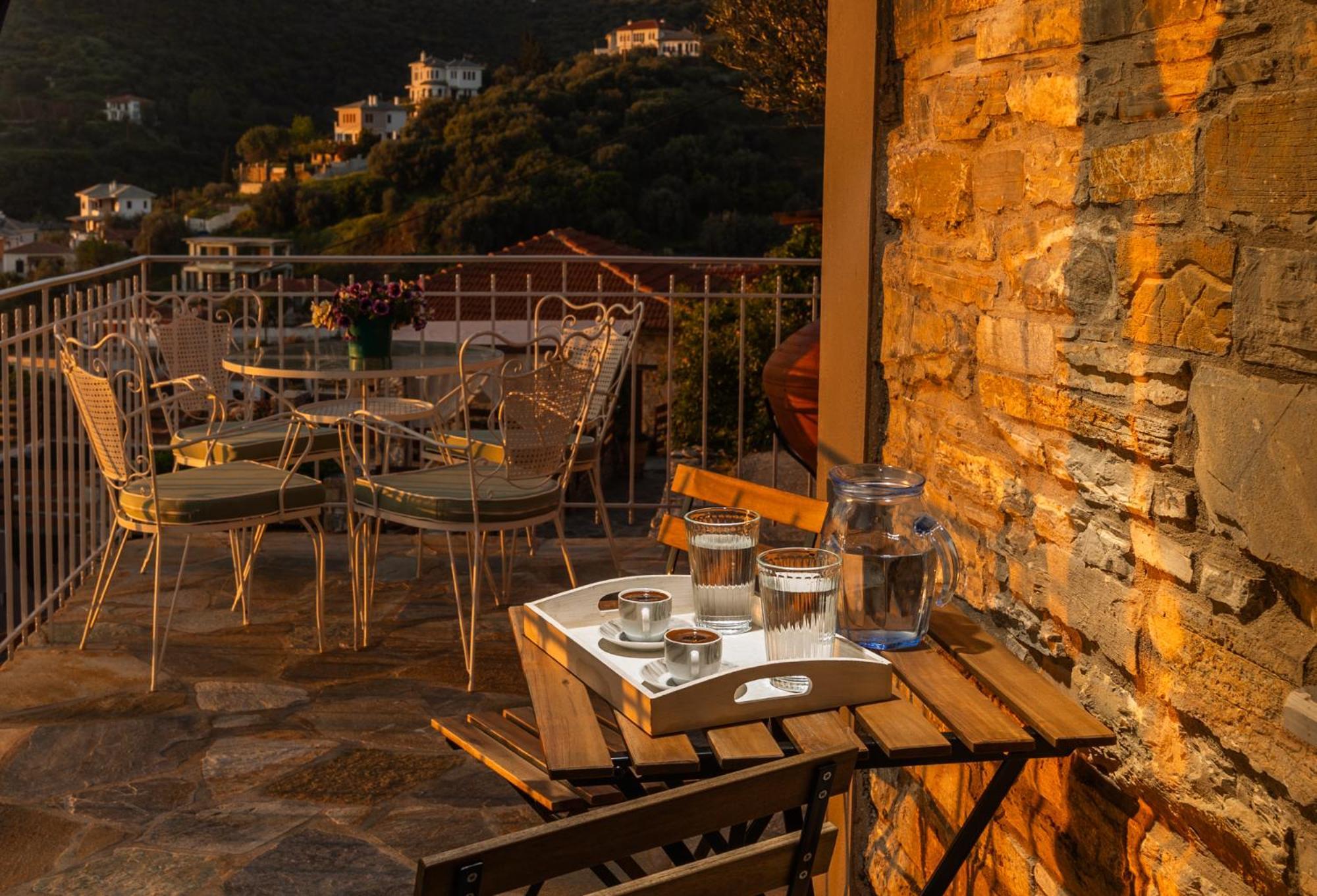 Με Θέα Το Ηλιοβασιλεμα 2 Villa Афисос Екстериор снимка